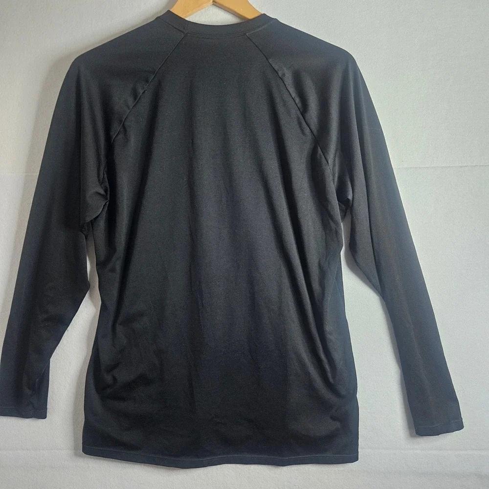Patagonia Capilene Mens Large Black Long Sleeve Performance Baselayer Shirt L